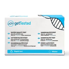 GetTested Test der Wasserqualität - 14 Parameter