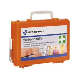 First Aid Only Verbandkoffer DIN 13157 kompakt mit Wandhalterung