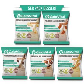 CaloVital Probierpaket | Hochkalorische Trinknahrung | 15er Pack Mix, je 50 g Pulver