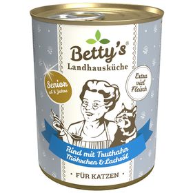 Bettys Landhausküche Cat SENIOR Rind & Truthahn