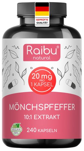 Mönchspfeffer Kapseln Hochdosiert - RAIBU