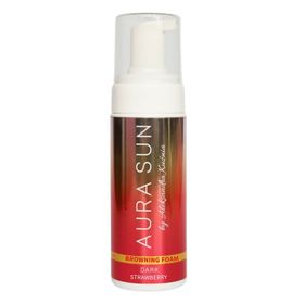 Aura Sun Dark Selbstbräunungs Mousse Erdbeere