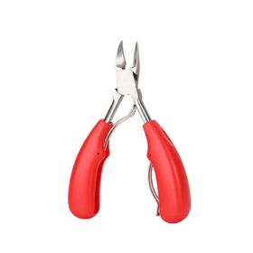 COOL-i Profi Fußnagelknipser aus Edelstahl, Präzisionszange für dicke Nägel, rutschfester Griff