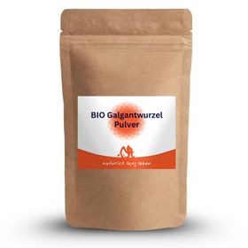 natürlich lang leben BIO Galgantwurzel Pulver