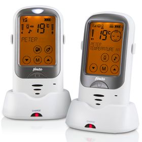 ALECTO DBX-68 Outdoor Babyphone weiß 1.000 Meter Reichweite Gegensprechfunktion