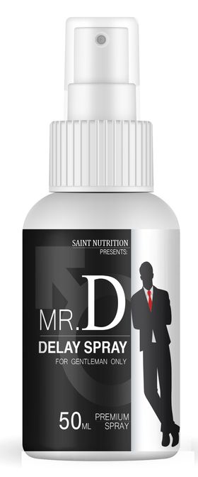Saint Nutrition® | Mr. D Delay Spray | Verzögerungsspray für den aktiven Mann