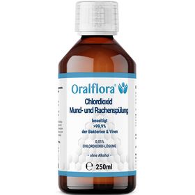 Oralflora Antiseptische Mundspülung für Mund- & Rachenraum