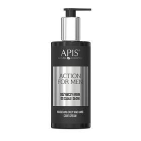 APIS ACTION FOR MEN, Pflegende Körper- und Handcreme