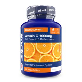 Zipvit Vitamin C 1000mg mit Hagebutte & Bioflavonoiden