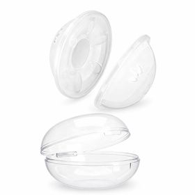 Muttermilchsammler Silikon , BPA frei, wiederverwendbar, auslaufsicher & diskret