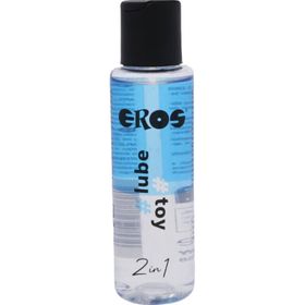2in1-Gleitgel "Lube Toy" auf Wasserbasis| kompatibel mit allen Toys | Eros