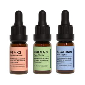 The Active Bundle - Vitamin D3+K2, Omega 3, Melatonin