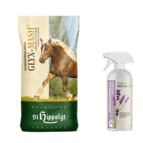 St. Hippolyt Glyx Mash + Relax Biocare Mückenmilch für Pferde