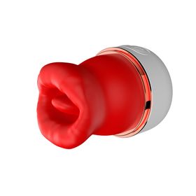 Pleasure Place Leck- Zunge und Vibrator Toy - 10 Funktionen, Soft-Silikon