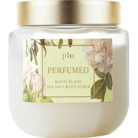 PLU Perfumed White Blanc sea Salt Body scrub
