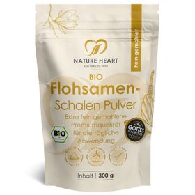 Nature Heart Flohsamenschalen BIO