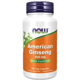 Now Foods, American Ginseng, 500mg