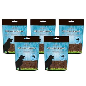 Schecker Hundefutter - Pur Streifen Forelle