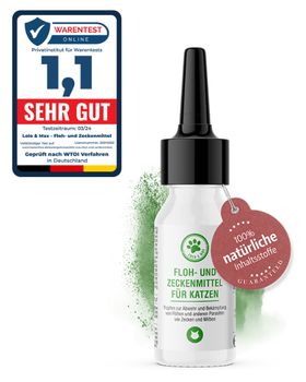 Katzen Floh- und Zeckenmittel - 40ml