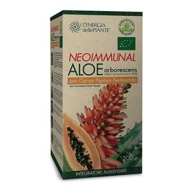 L'Energia delle Piante Aloe Arborescens mit Papaya