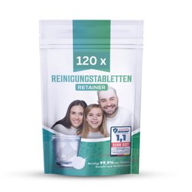 Perfekt-Schlafen24 - Reinigungstabletten für Zahnspangen
