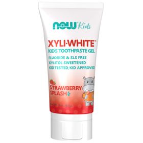 Now Foods, XyliWhite Strawberry Splash (Erdbeer-Zahnpasta für Kinder)