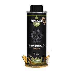 ALPHAZOO Premium Schwarzkümmelöl für Hunde