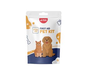 PVS Pet First Aid Kit im platzsparenden Beutel