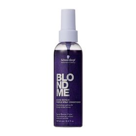 Schwarzkopf BlondMe Bond Repair Purple Spray Conditioner