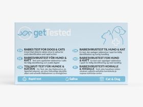 GetTested Tollwut-Test für Hunde & Katzen