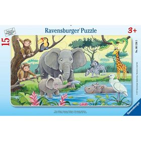 ravensburger Afrikanische Tiere Puzzle 15 Teile