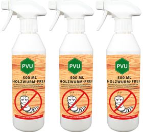 PVU Holzwurmspray zur Bekämpfung von Holwürmern und Holz Schädlingen