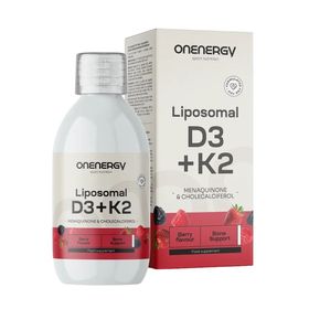 OnEnergy Liposomales Vitamin D3 + K2 – Flüssig