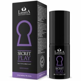 Luxuria secret play sex toys lubricant