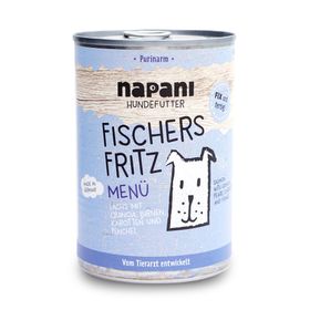 napani Menü für Hunde Fischers Fritz