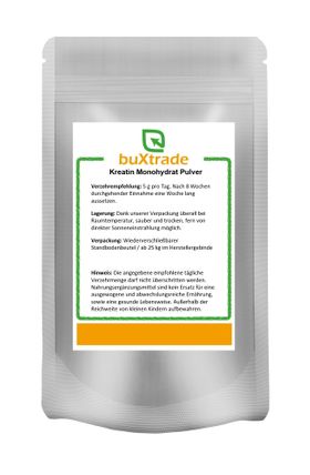 buXtrade Kreatin Monohydrat Pulver