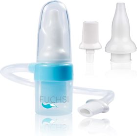 fuchsi Baby Nasensauger | Medizinisches Silikon | Filterlos & Endlosverwendbar
