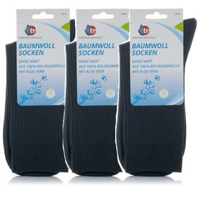 Tiedtke-Medical Diabetiker Biobaumwollsocken Aloe Vera