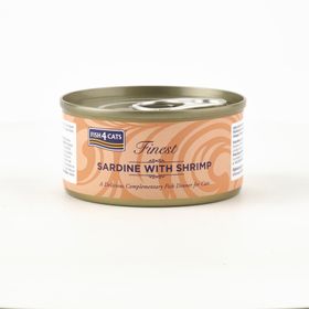 Fish4Cats ® Finest Sardine mit Garnelen für Katzen