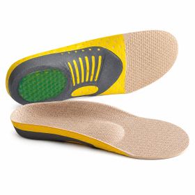 COOL-i Orthopädische Gel-Einlegesohlen,Für Sport & Alltag, zur Entlastung bei Druck im Fersenbereich