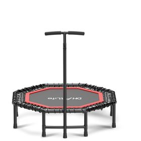 DH FitLife 121cm 48 Zoll klappbar Fitness Trampolin ohne Installation