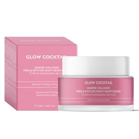 Glow Cocktail Marine Collagen Firm & Restore Nachtfeuchtigkeitscreme