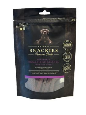 Snackies Herzhafte Hirschfleischstreifen