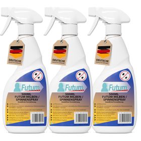 FUTUM 3x500ml Milben- / Spinnenspray