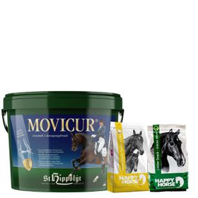 St. Hippolyt Movicur Bindegewebskur 10 kg & Lobs Belohnungswürfel 2 x 1 kg geschenkt