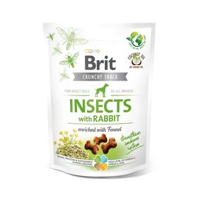 Brit Care Dog - Crunchy Cracker - Insects with Rabbit enriched with Fennel