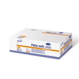 Peha-soft® vinyl powderfree Untersuchungshandschuh Gr. L 8 - 9