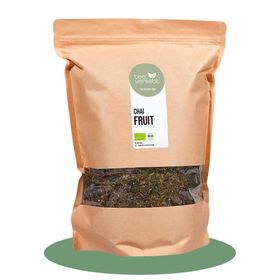 teeverliebt - Chai Fruit Bio loser Grüntee Großpackung I Würzig-fruchtige Grünteemischung