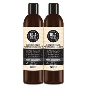 Hello Nature Haarspülung mit Black Caviar für intensive Haarpflege