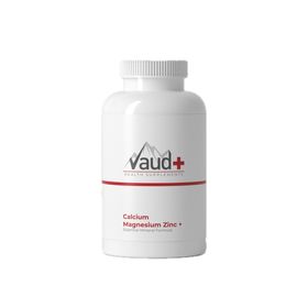 Vaud® Calcium Magnesium Zink Tabletten | Mineralstoff Komplex hochdosiert | 90 Tabletten